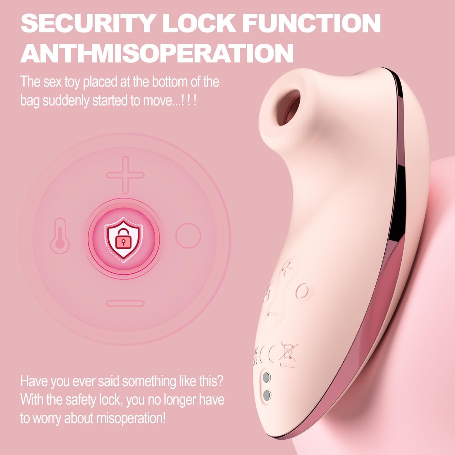 APP Remote Clitoral Vibrator with 5 * 5 Suction