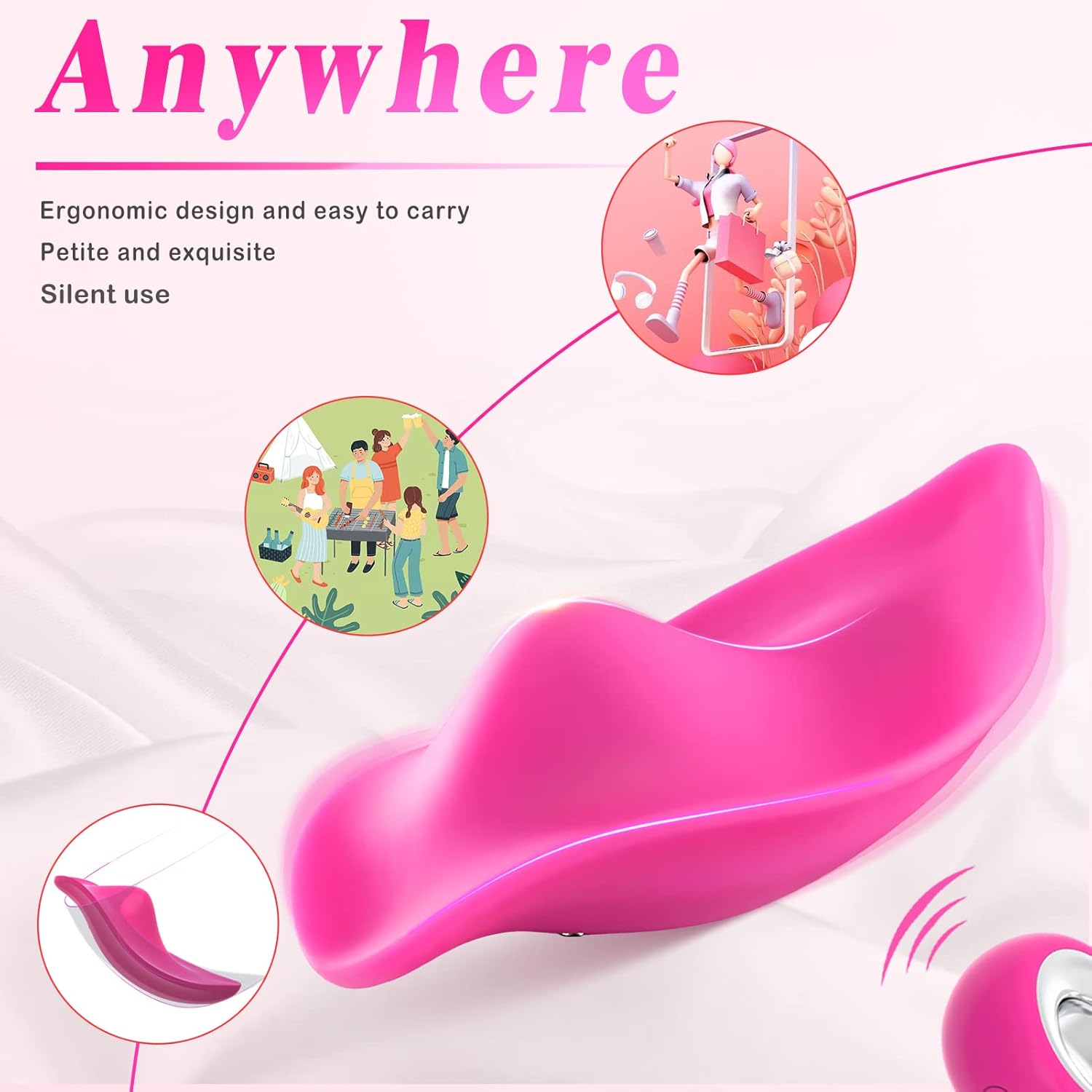 Wearable Panty Vibrators Adult Sex Toys
