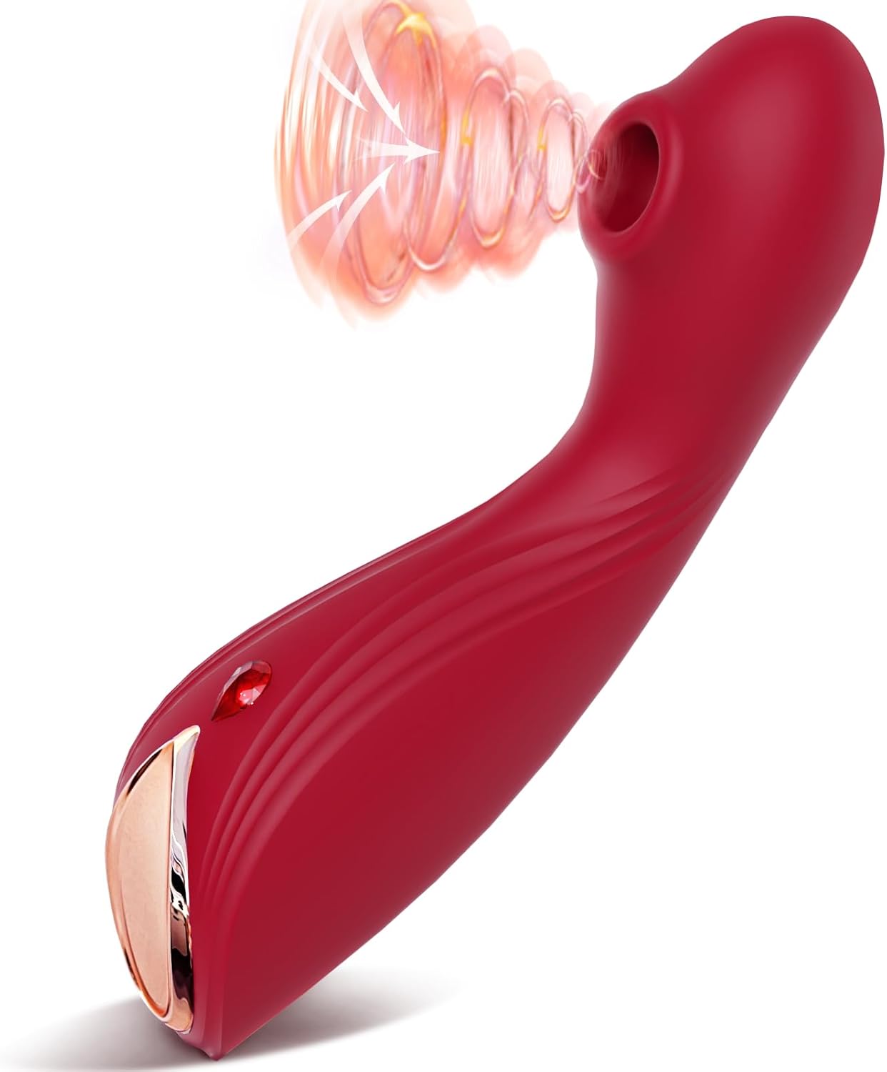 2 in 1 G Spot Clitoral Adult Toys 9 Sucking Modes