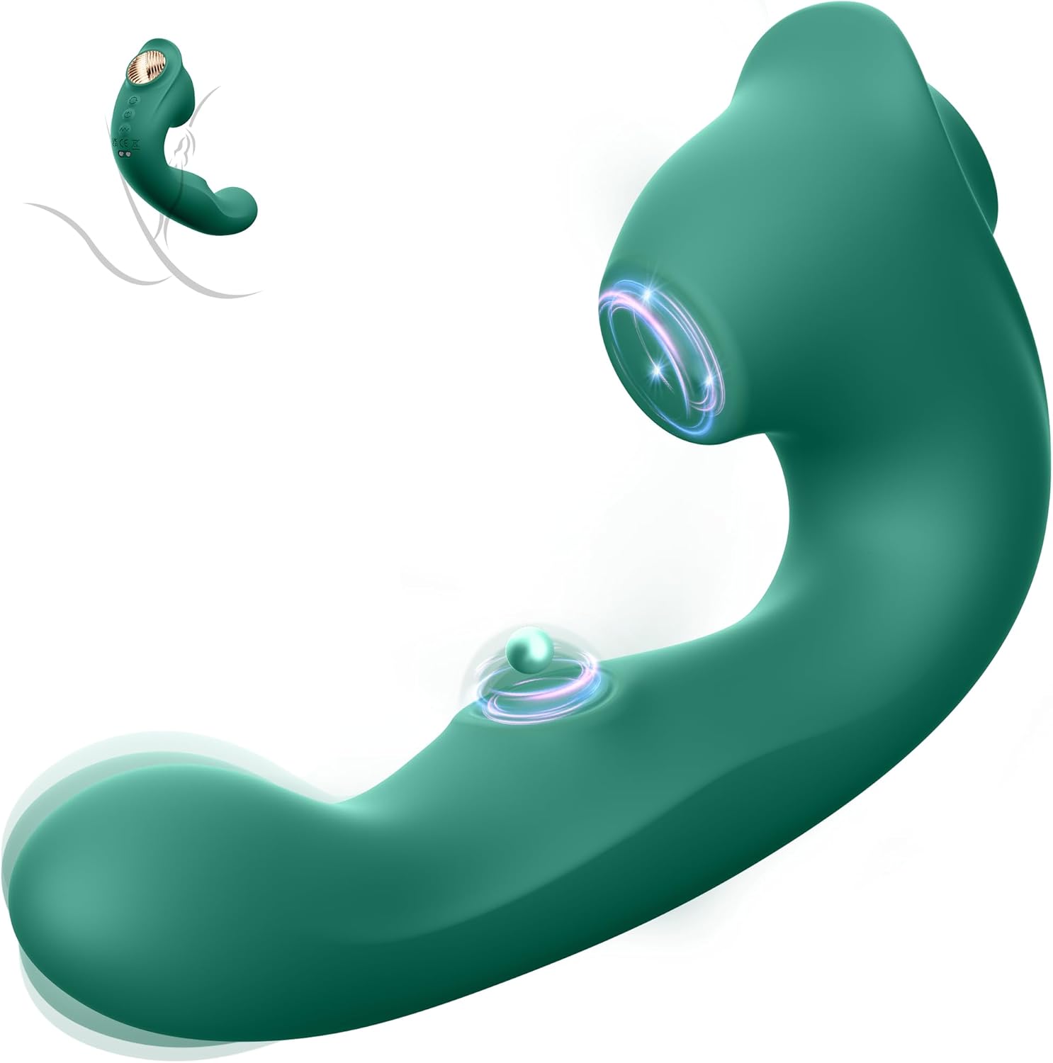 Stimulator with 10 Rotating & Tapping & Vibrating
