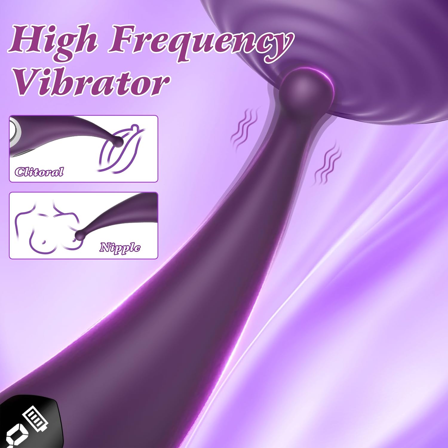 High Frequency Clitoral G Spot Vibrator