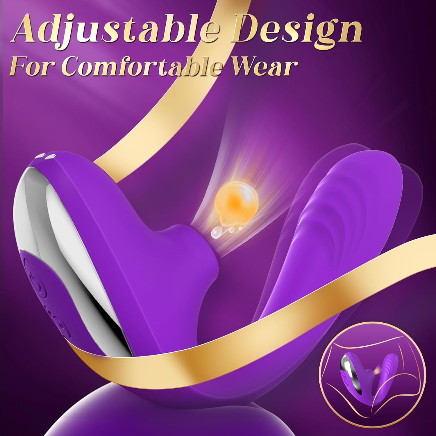 3 in 1 Adjustable Sex Toy Dildo Vibrators