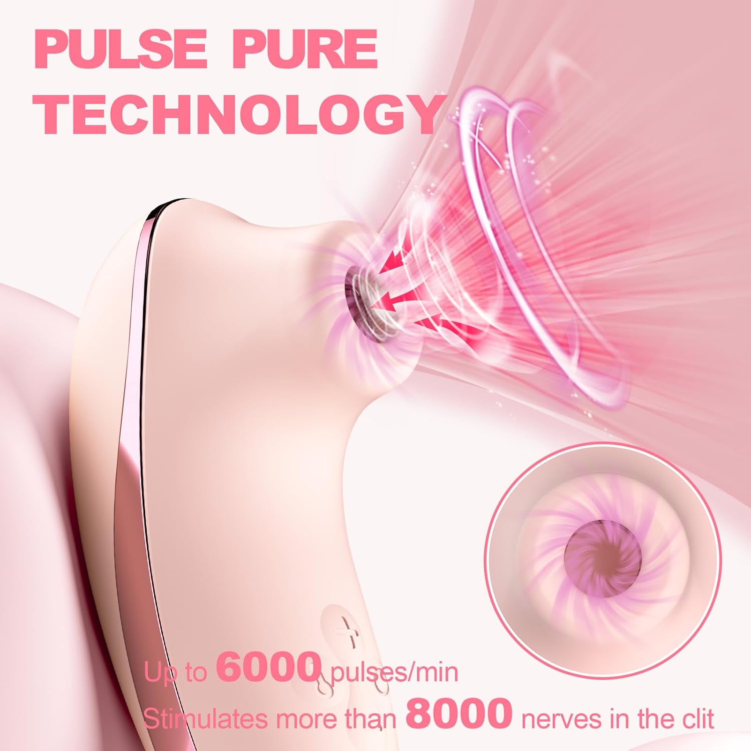 APP Remote Clitoral Vibrator with 5 * 5 Suction