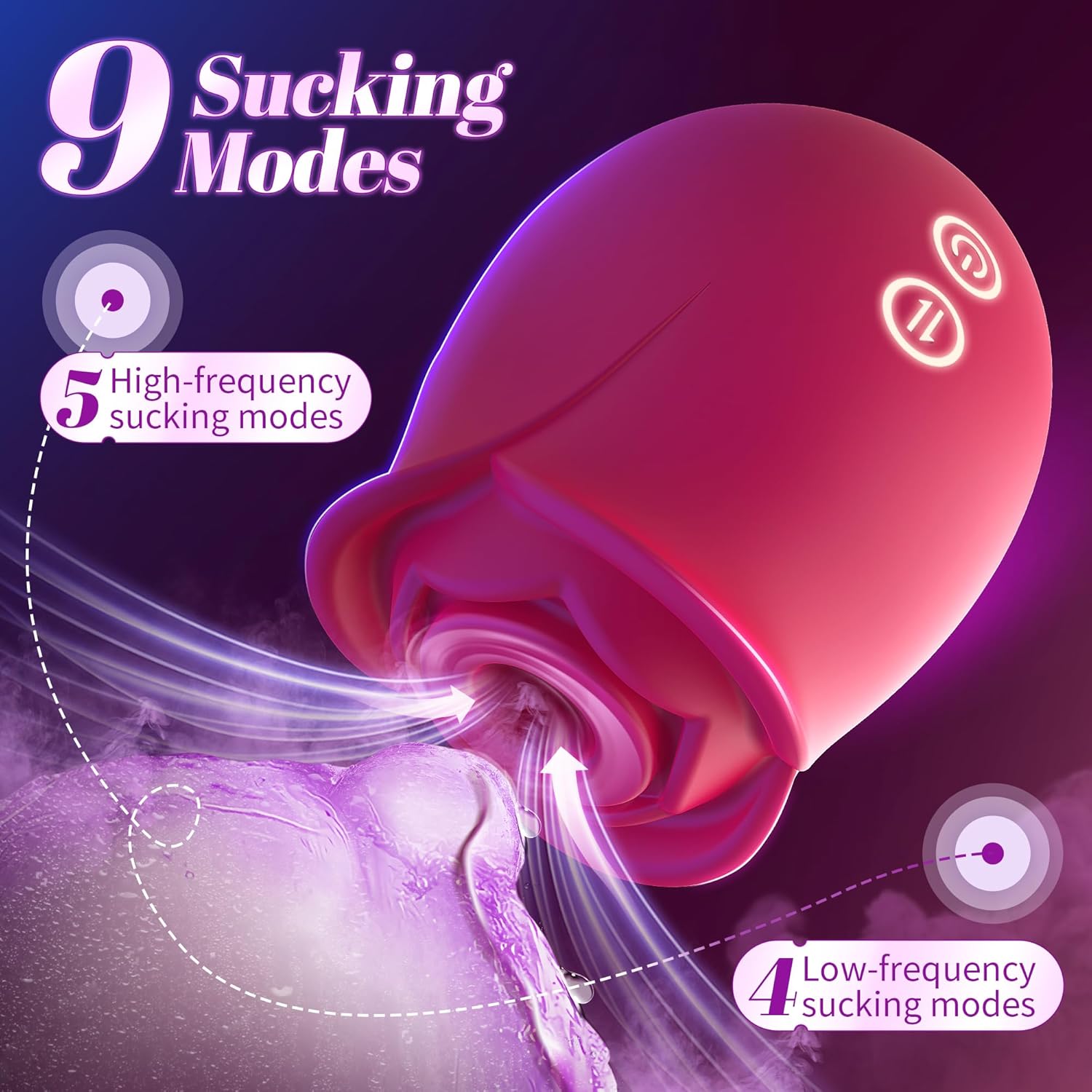 Sex Toys Rose Dildo Vibrator