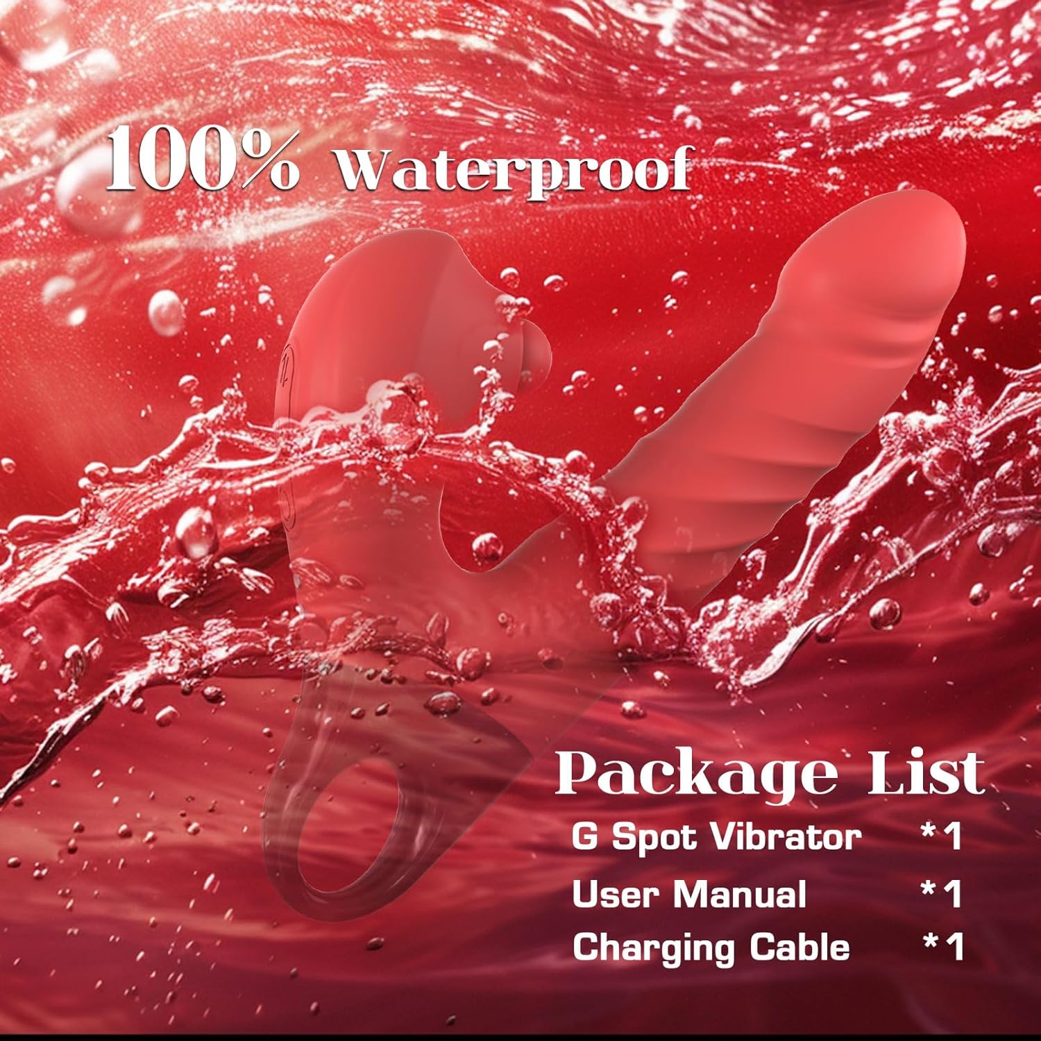 3 in 1 Female G Spot Vibrator with Clitoral Stimulator