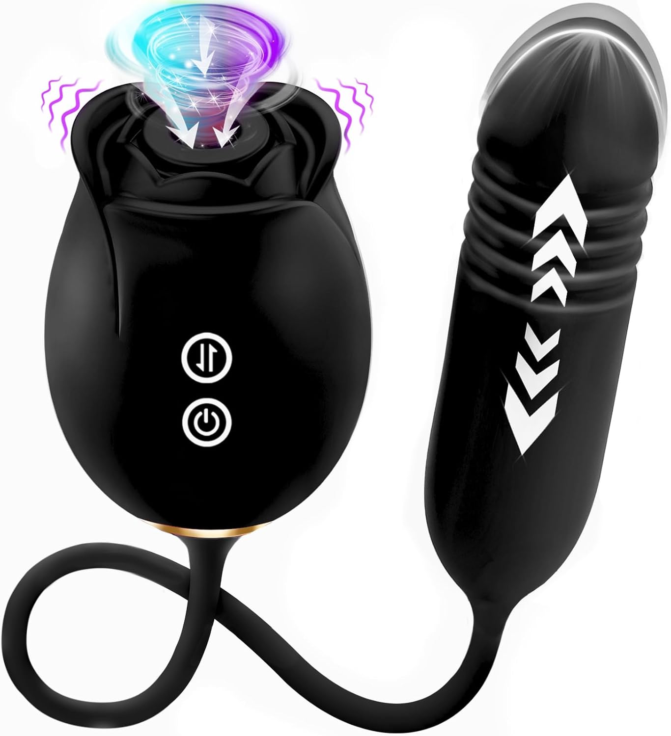 18 Sucking Vibrator Thrusting Dildo