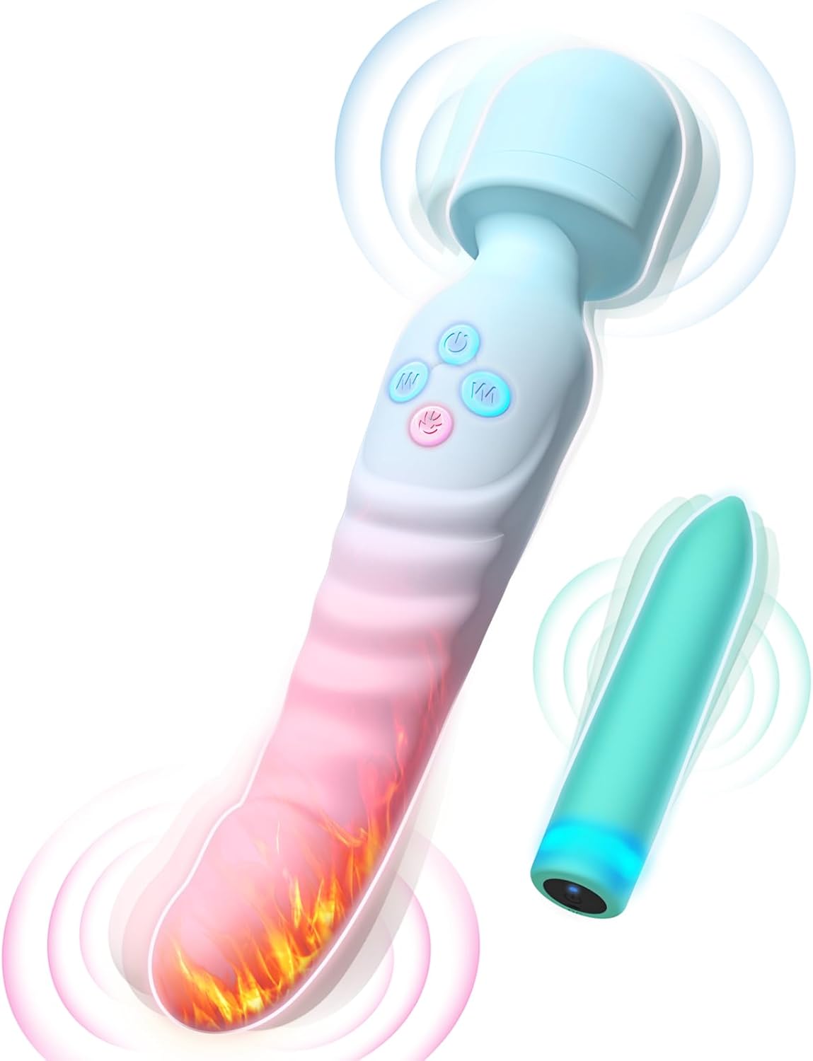 Clitoral Stimulator Dildo with 7 Vibrating Modes