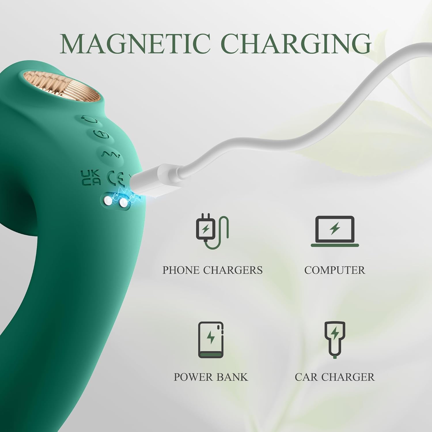 Stimulator with 10 Rotating & Tapping & Vibrating
