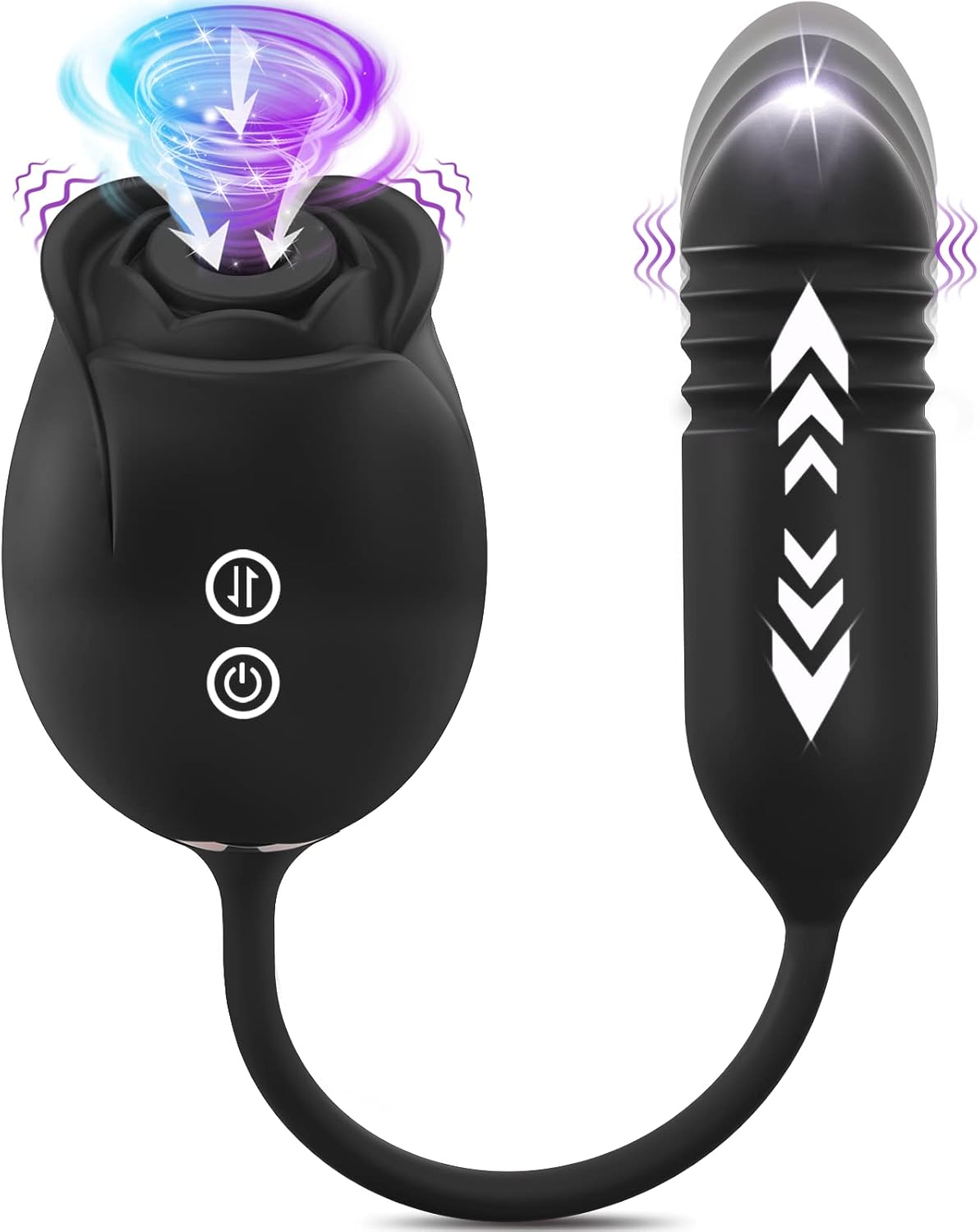 18 Sucking Vibrator Thrusting Dildo