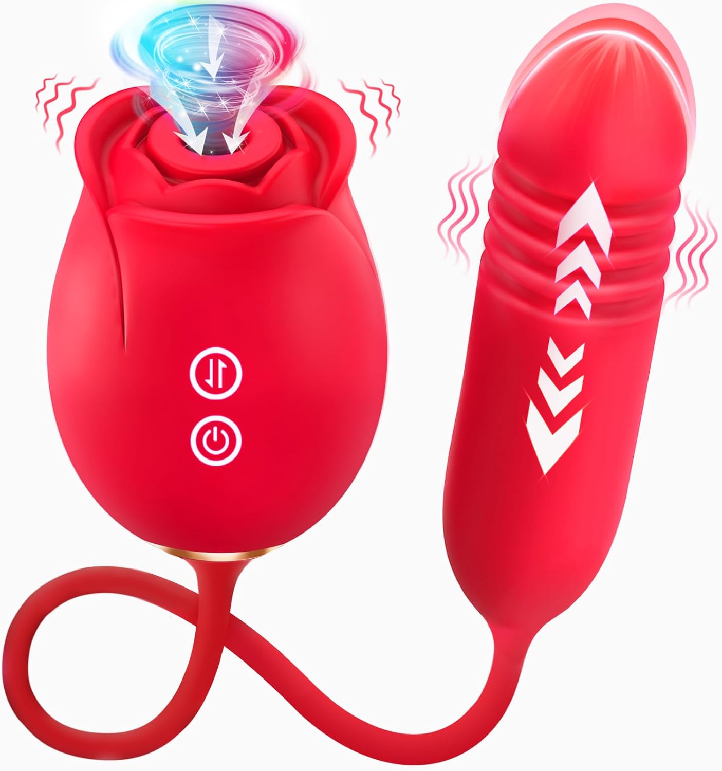 18 Sucking Vibrator Thrusting Dildo