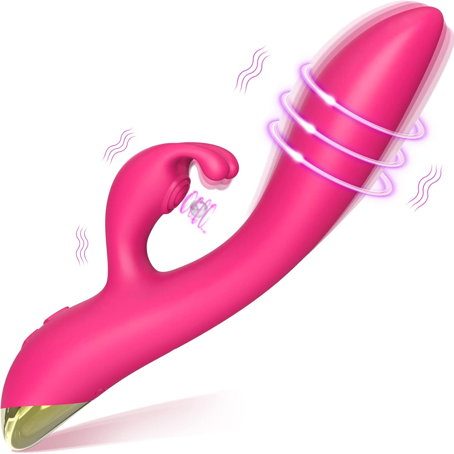 Rabbit Vibrator Sex Toys for Clitoris G-spot Stimulation