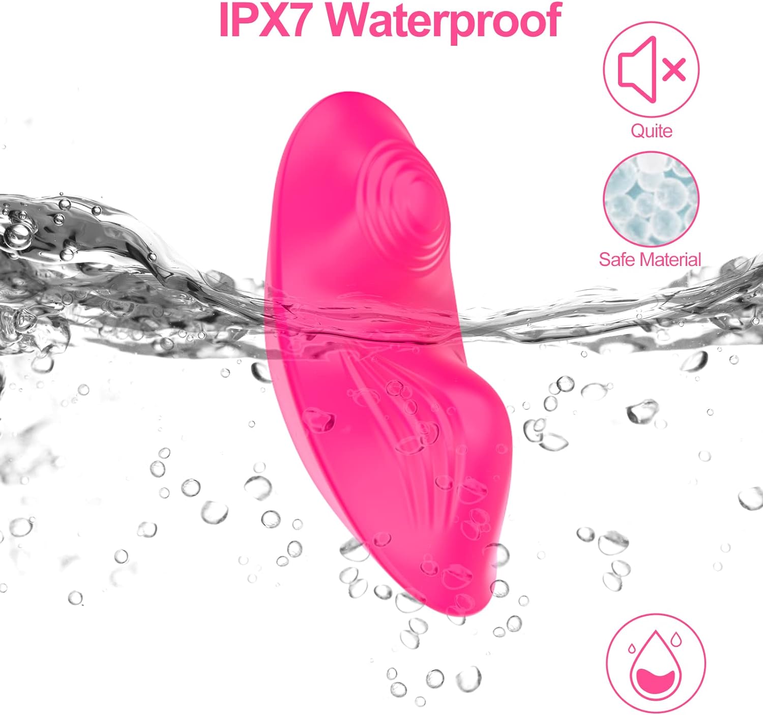 G Spot Butterfly Vibrators with 9 Vibration Massager