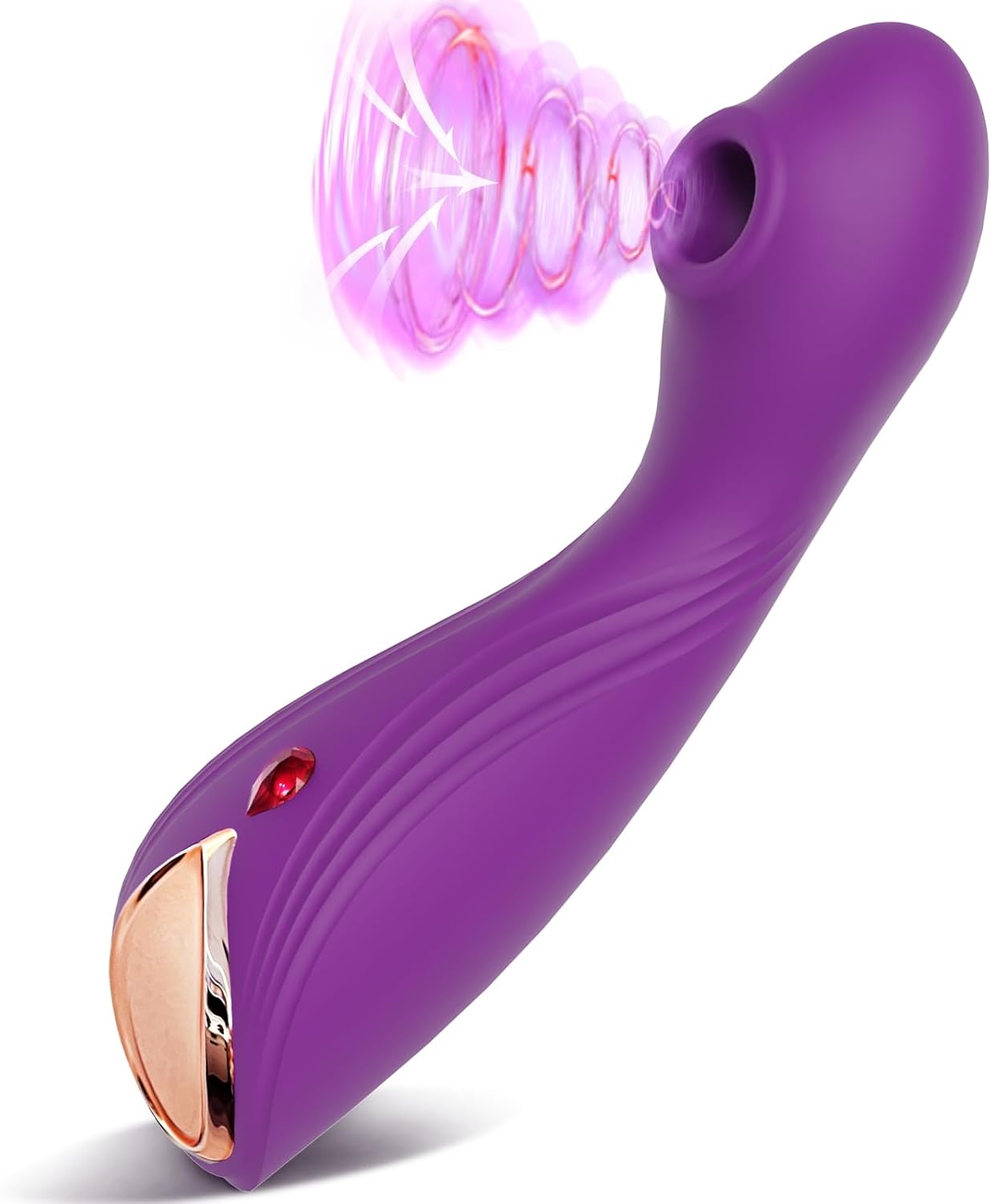 2 in 1 G Spot Clitoral Adult Toys 9 Sucking Modes