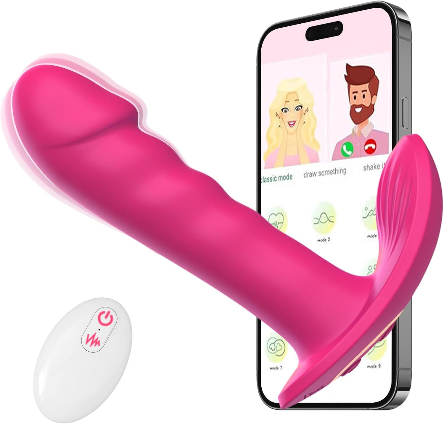 G Spot Dildo Vibrator with 9 Vibration Modes