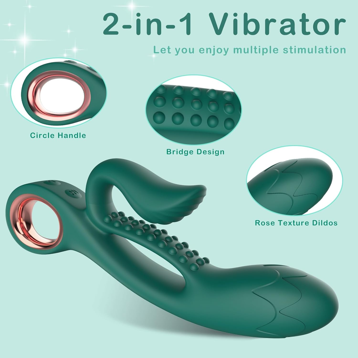 G Spot Rabbit Vibrator Dual Stimulator
