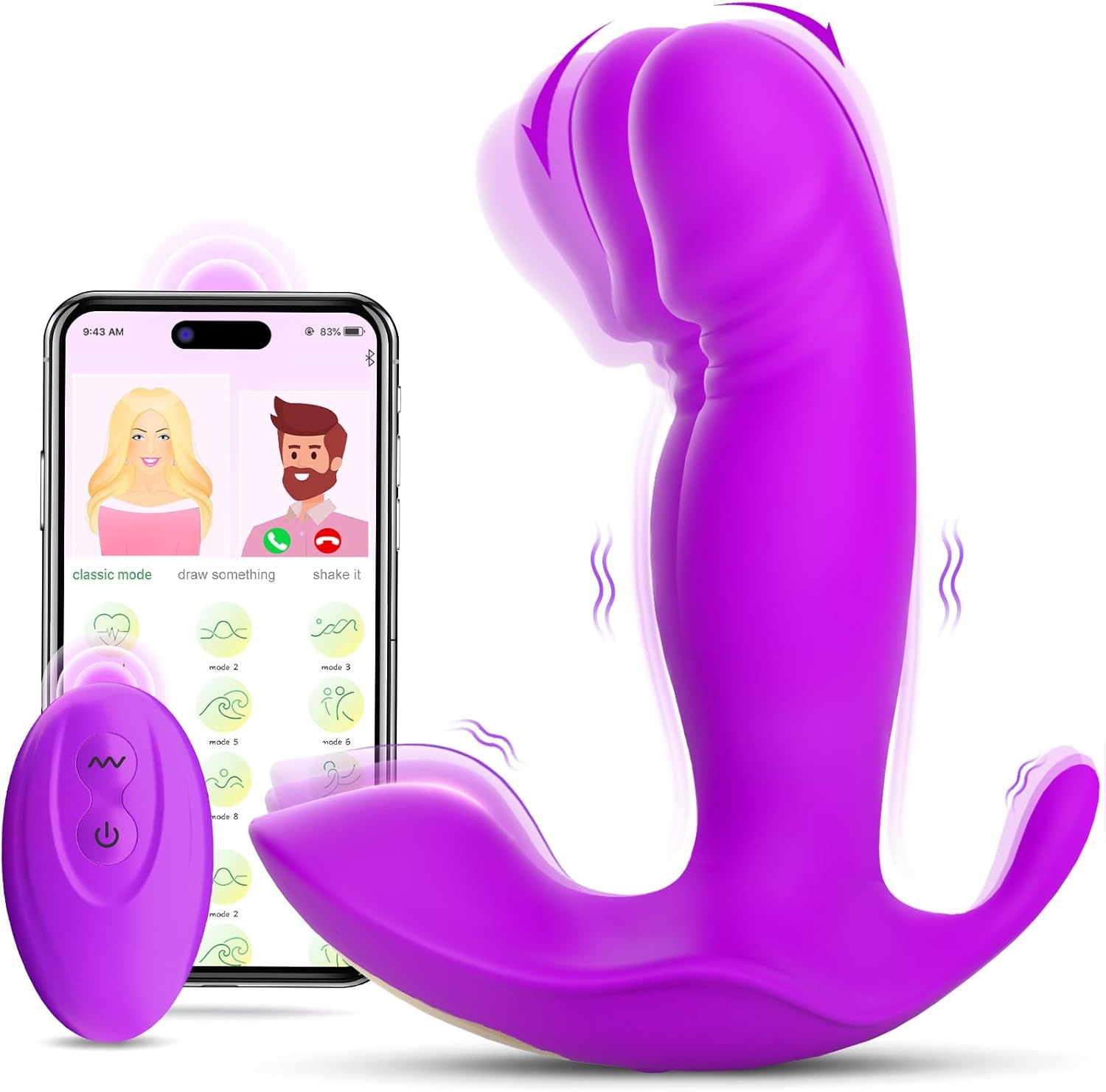 Wearable G Spot Dildo Vibrators