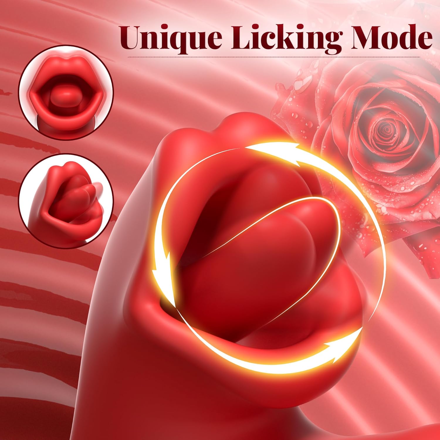 Realistic Tongue Dildo Sex Toy