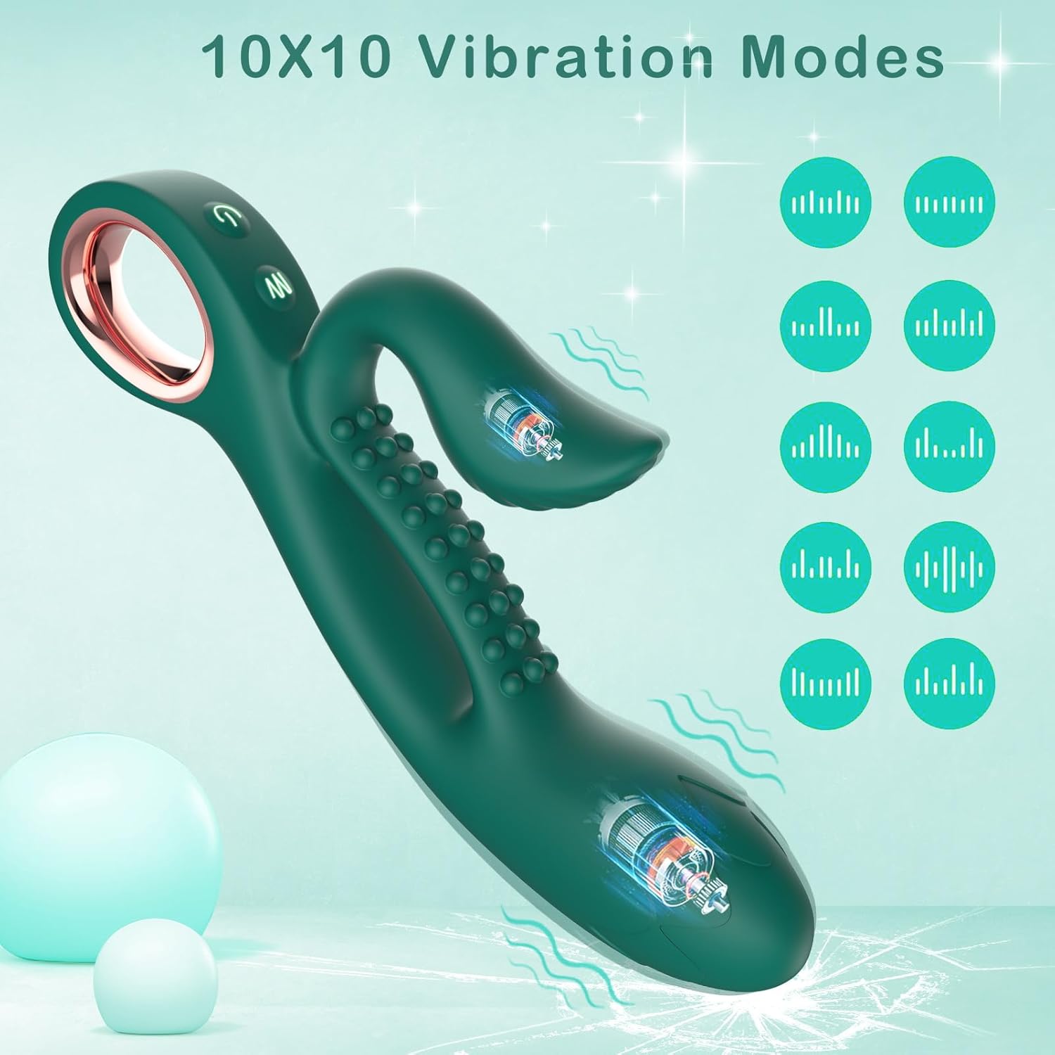 G Spot Rabbit Vibrator Dual Stimulator