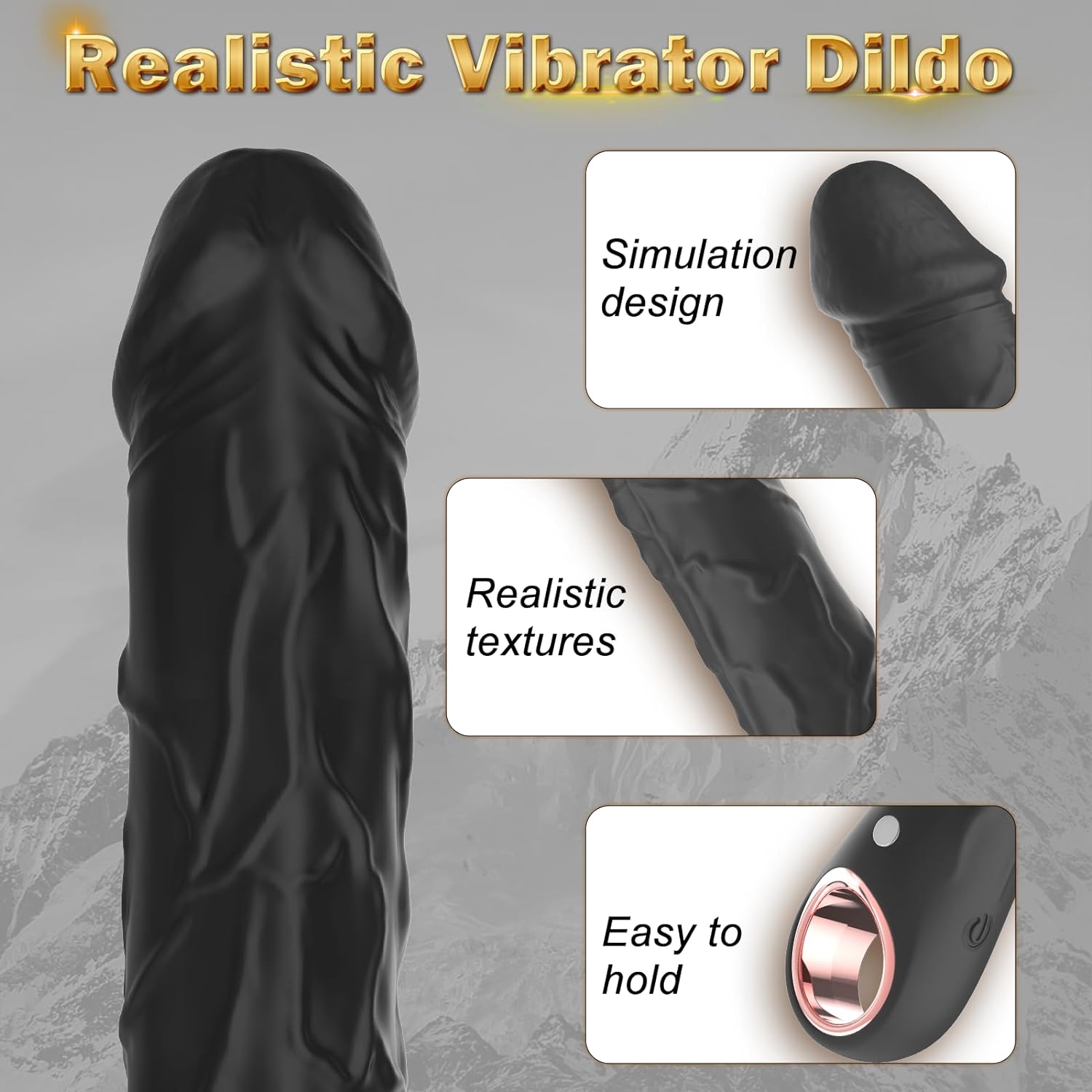 G Spot Dildo Vibrator Couples Pleasure