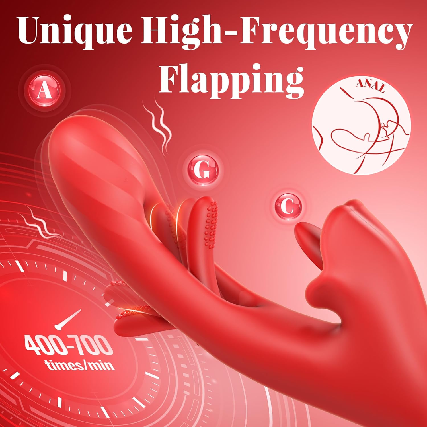 Realistic Tongue Dildo Sex Toy