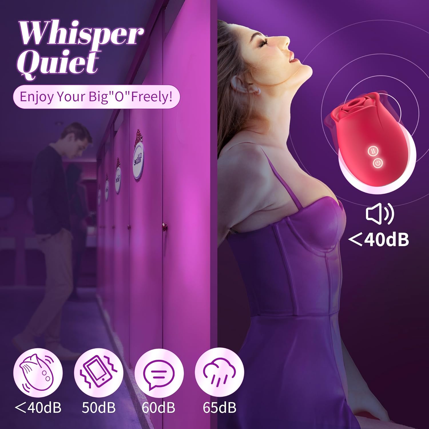 Sex Toys Rose Dildo Vibrator
