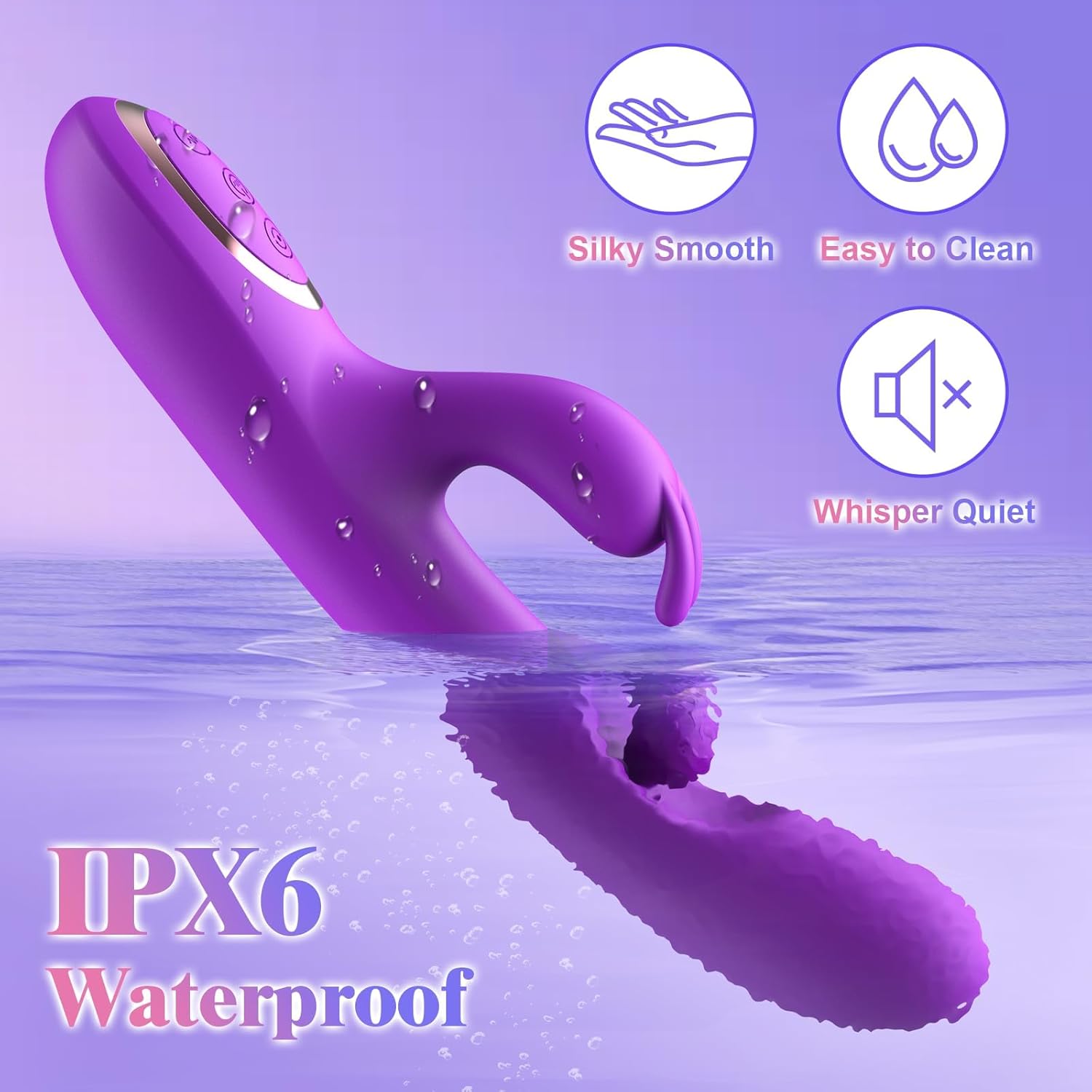 G Spot Vibrator Sex Toys-3 in 1