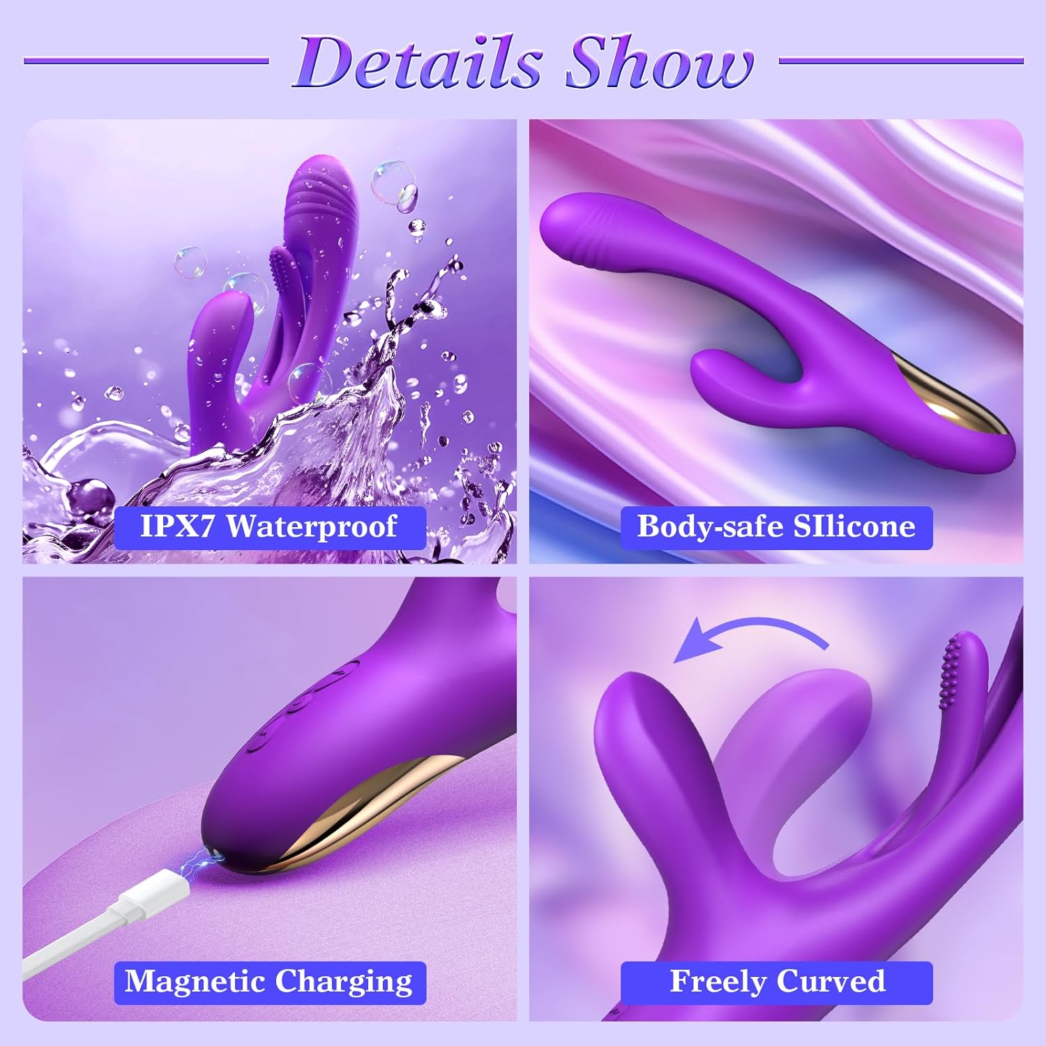 Vibrator Dildo Rabbit Sex Toys