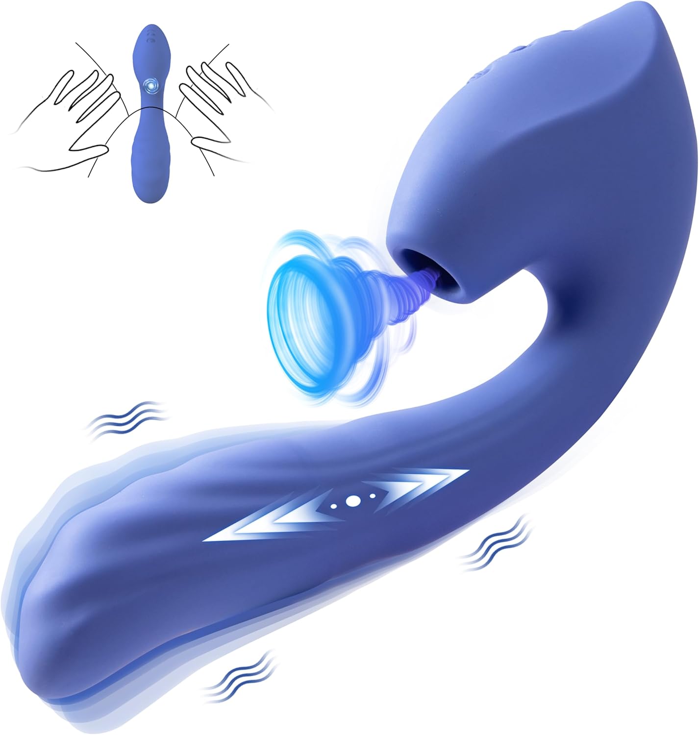 Vibrator Sex Toys Thrusting Dildo