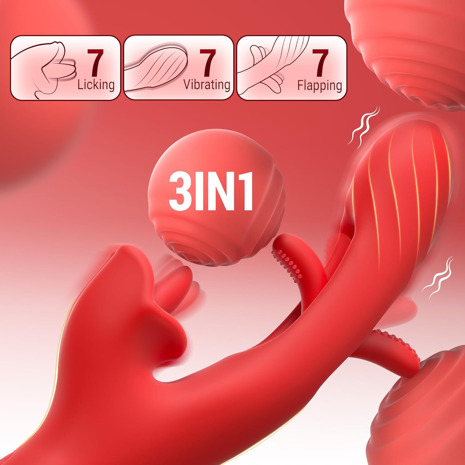 Realistic Tongue Dildo Sex Toy